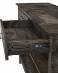 Bush Furniture Key West Console Table with Drawers and Shelves