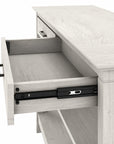 Bush Furniture Key West Console Table with Drawers and Shelves