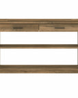 Bush Furniture Key West Console Table with Drawers and Shelves