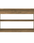 Bush Furniture Key West Console Table with Drawers and Shelves