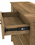 Bush Furniture Key West Console Table with Drawers and Shelves