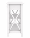 Bush Furniture Key West Console Table with Drawers and Shelves