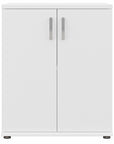 Bush Business Furniture Universal Laundry Room Storage Cabinet with Doors and Shelves