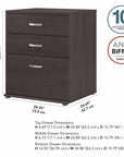 Bush Business Furniture Universal Laundry Room Storage Cabinet with Drawers