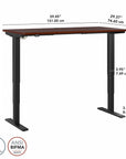 Move 40 Series by Bush Business Furniture 60W x 30D Electric Height Adjustable Standing Desk