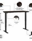 Move 40 Series by Bush Business Furniture 60W x 30D Electric Height Adjustable Standing Desk