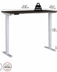 Move 40 Series by Bush Business Furniture 60W x 30D Electric Height Adjustable Standing Desk