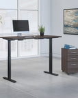 Move 60 Series by Bush Business Furniture 72W x 30D Height Adjustable Standing Desk with Storage