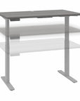 Move 60 Series by Bush Business Furniture 48W x 24D Electric Height Adjustable Standing Desk