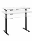 Move 60 Series by Bush Business Furniture 48W x 24D Electric Height Adjustable Standing Desk