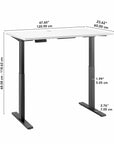 Move 60 Series by Bush Business Furniture 48W x 24D Electric Height Adjustable Standing Desk