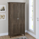 Bush Furniture Salinas Tall Storage Cabinet with Doors