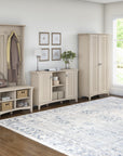 Bush Furniture Salinas Tall Storage Cabinet with Doors