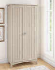 Bush Furniture Salinas Tall Storage Cabinet with Doors