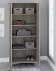 Bush Furniture Salinas Tall Storage Cabinet with Doors
