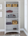 Bush Furniture Salinas Tall Storage Cabinet with Doors