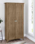 Bush Furniture Salinas Tall Storage Cabinet with Doors