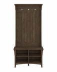 Bush Furniture Salinas Hall Tree with Shoe Storage Bench