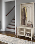 Bush Furniture Salinas Hall Tree with Shoe Storage Bench
