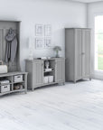 Bush Furniture Salinas Hall Tree with Shoe Storage Bench