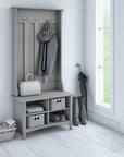 Bush Furniture Salinas Hall Tree with Shoe Storage Bench