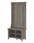 Bush Furniture Salinas Hall Tree with Shoe Storage Bench