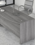 Bush Business Furniture Studio C 72W x 36D Bow Front Desk