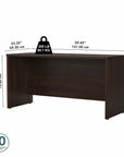 Bush Business Furniture Studio C 60W x 24D Credenza Desk