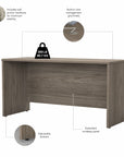 Bush Business Furniture Studio C 60W x 24D Credenza Desk