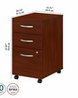 Bush Business Furniture Studio C 3 Drawer Mobile File Cabinet