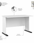 Bush Business Furniture Studio A 48W Computer Desk