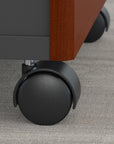 Bush Business Furniture Series C 60W x 43D Right Hand 3 Position Sit to Stand L Shaped Desk with Mobile File Cabinet