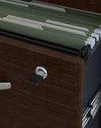 Bush Business Furniture Series C 60W x 43D Right Hand 3 Position Sit to Stand L Shaped Desk with Mobile File Cabinet