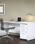 Bush Business Furniture Studio C 72W x 30D Office Desk with Mobile File Cabinet
