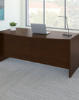 Bush Business Furniture Series C 72W x 36D Bow Front Desk