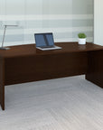 Bush Business Furniture Series C 72W x 36D Bow Front Desk