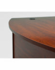 Bush Business Furniture Series C 60W x 43D Left Handed L Bow Desk