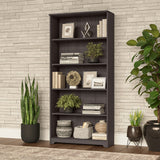Bush Furniture Cabot Tall 5 Shelf Bookcase