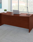 Bush Business Furniture Series C 72W x 36D Bow Front Desk