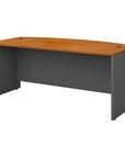 Bush Business Furniture Series C 72W x 36D Bow Front Desk
