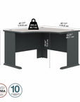 Bush Business Furniture Series A 48W Corner Desk