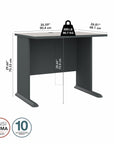 Bush Business Furniture Series A 36W Desk