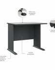 Bush Business Furniture Series A 36W Desk
