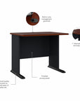 Bush Business Furniture Series A 36W Desk