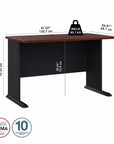 Bush Business Furniture Series A 48W Desk
