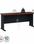 Bush Business Furniture Series A 72W Desk