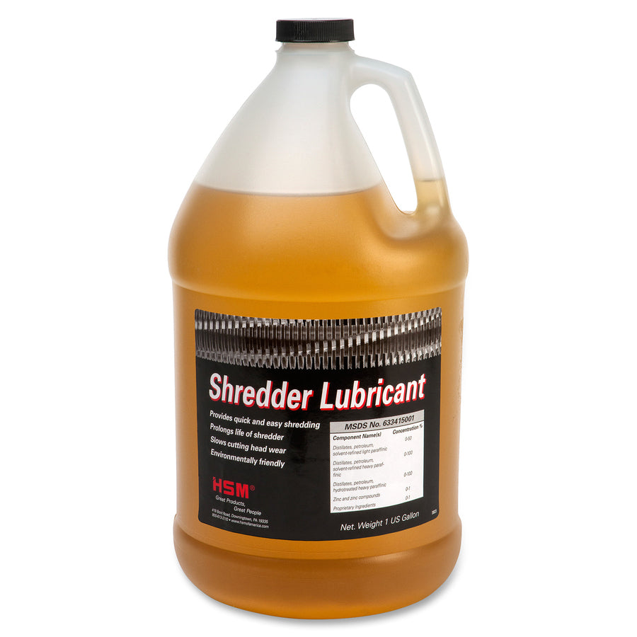 HSM Shredder Lubricant - Gallon Bottle_0