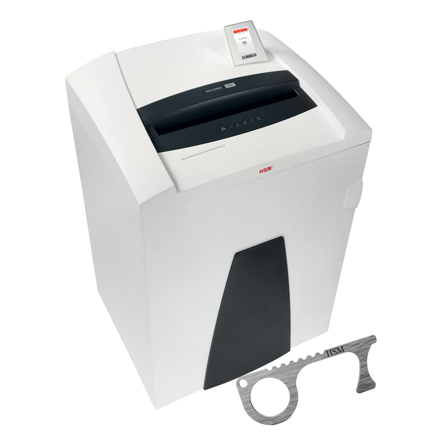 HSM SECURIO P44i 1/4" Strip-Cut Shredder_0