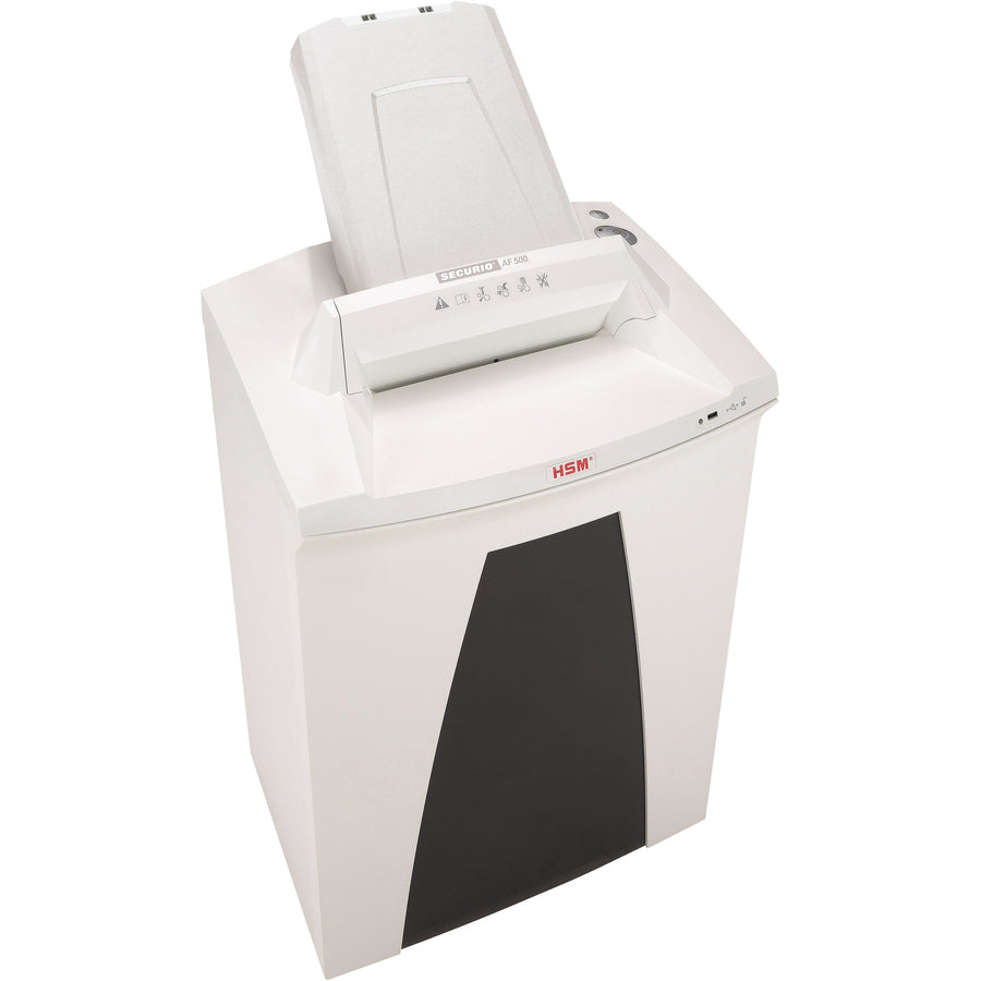 HSM SECURIO AF500 Cross-Cut Shredder with Automatic Paper Feed_0