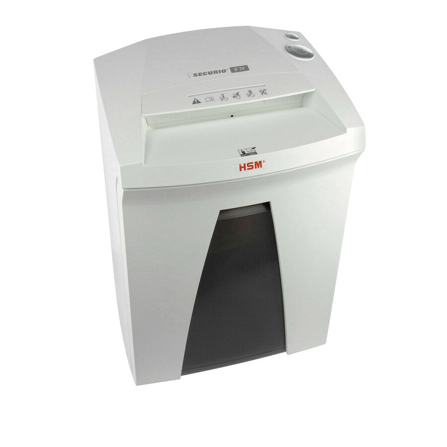 HSM SECURIO B24c L5 High Security Shredder; Includes Oiler_0